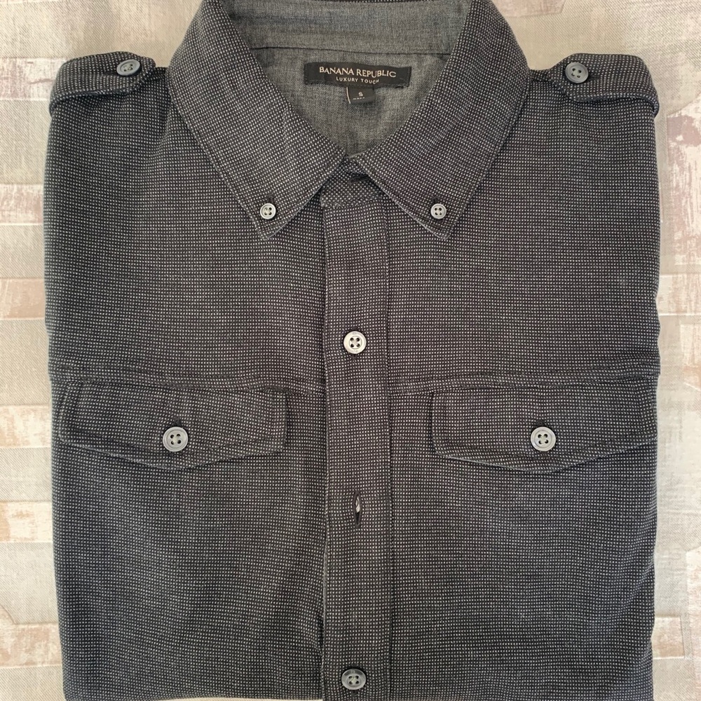 *NEW* Banana Republic Men’s Luxury Military Shirt